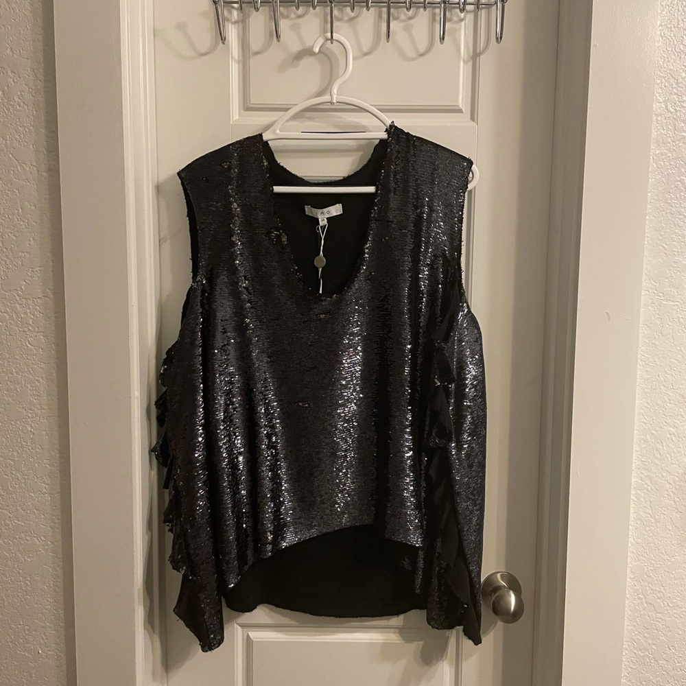 Iro long sleeve blouse size 38